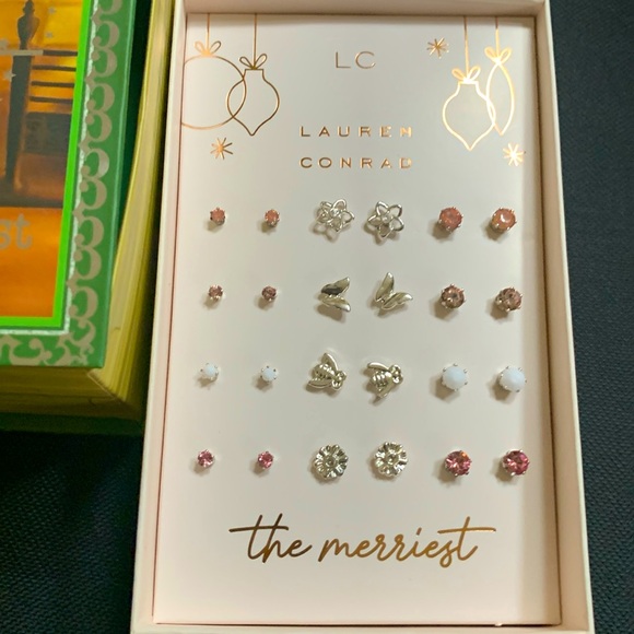 Lauren Conrad earrings gift box set - Picture 3 of 4